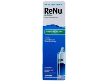 Раствор ReNu Multi Plus 240 мл