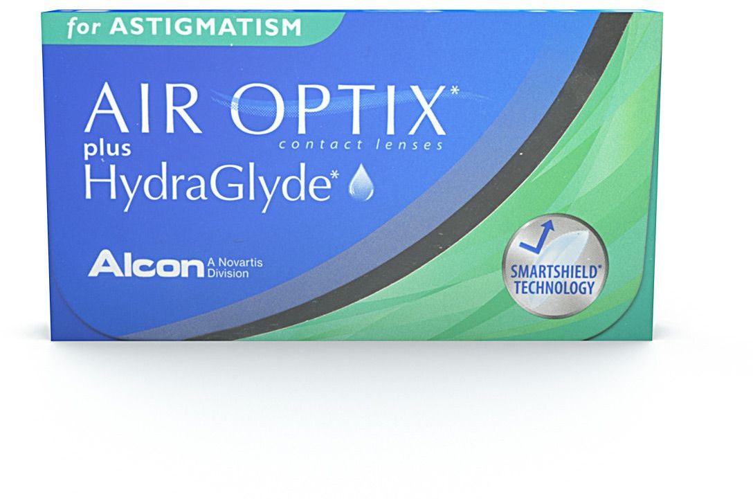 Air Optix Plus HydraGlyde for ASTIGMATISM, 3pk