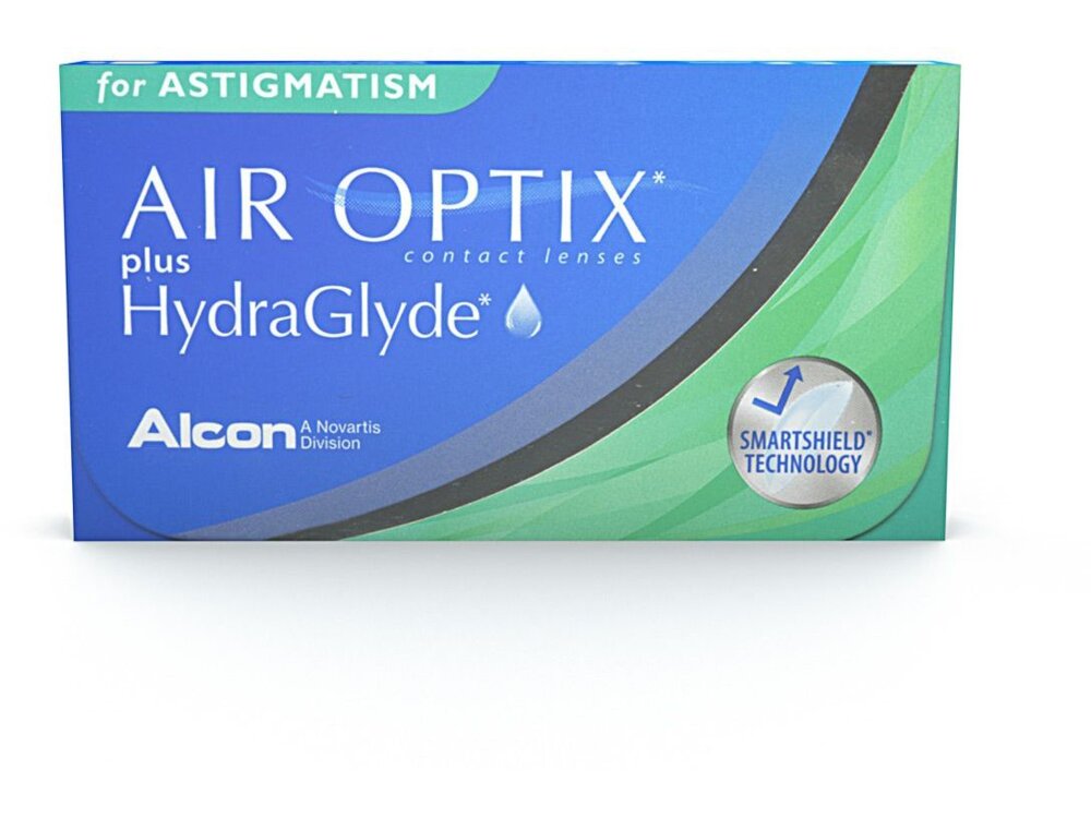 Air Optix Plus HydraGlyde for ASTIGMATISM, 3pk