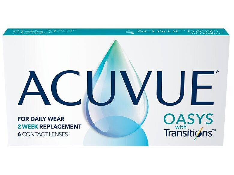 Acuvue Oasys with Transitions, 6pk
