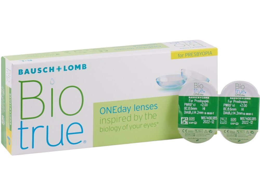 Biotrue ONEday Presbyopia (plano), 30pk