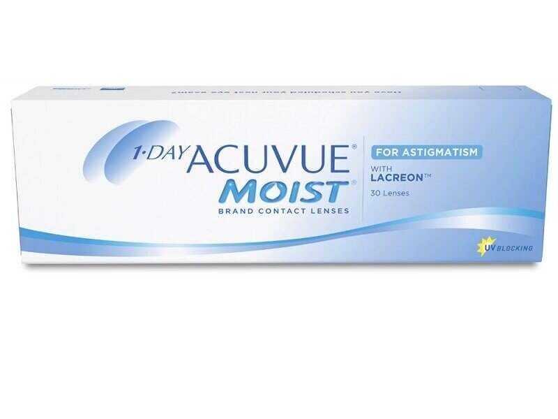 1-DAY Acuvue Moist for ASTIGMATISM, 30pk