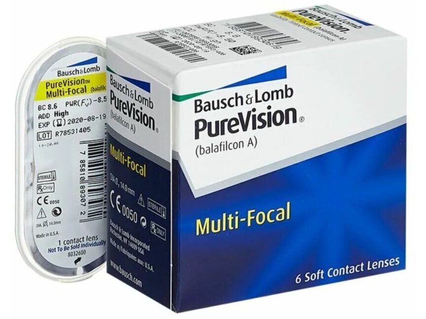 PureVision Multifocal, 6pk