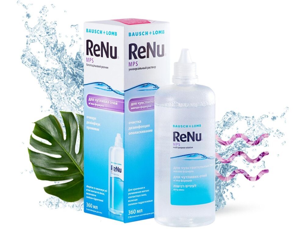 Раствор ReNu MPS д/чувств. 360/355мл