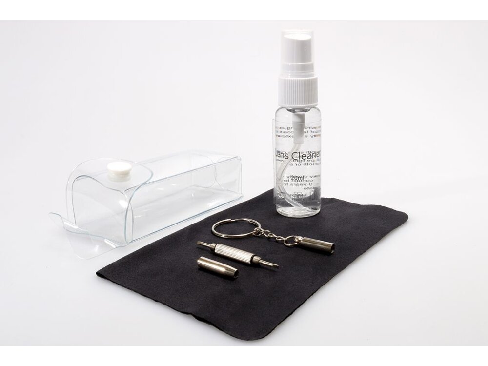 Набор по уходу за очками с отверткой